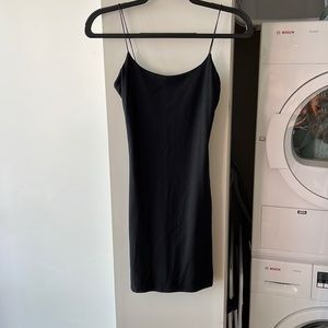 Wilfred free black mini dress